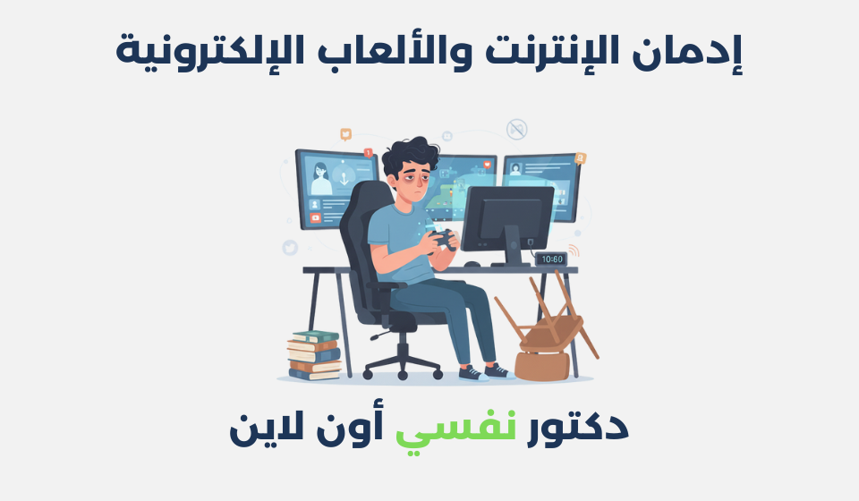 إدمان الإنترنت والألعاب الإلكترونية